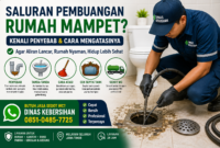 Saluran Pembuangan Rumah Mampet - Penyebab dan Cara Mengatasinya Saluran pembuangan rumah mampet akibat penyumbatan pipa dan cara mengatasinya | Dinas Kebersihan